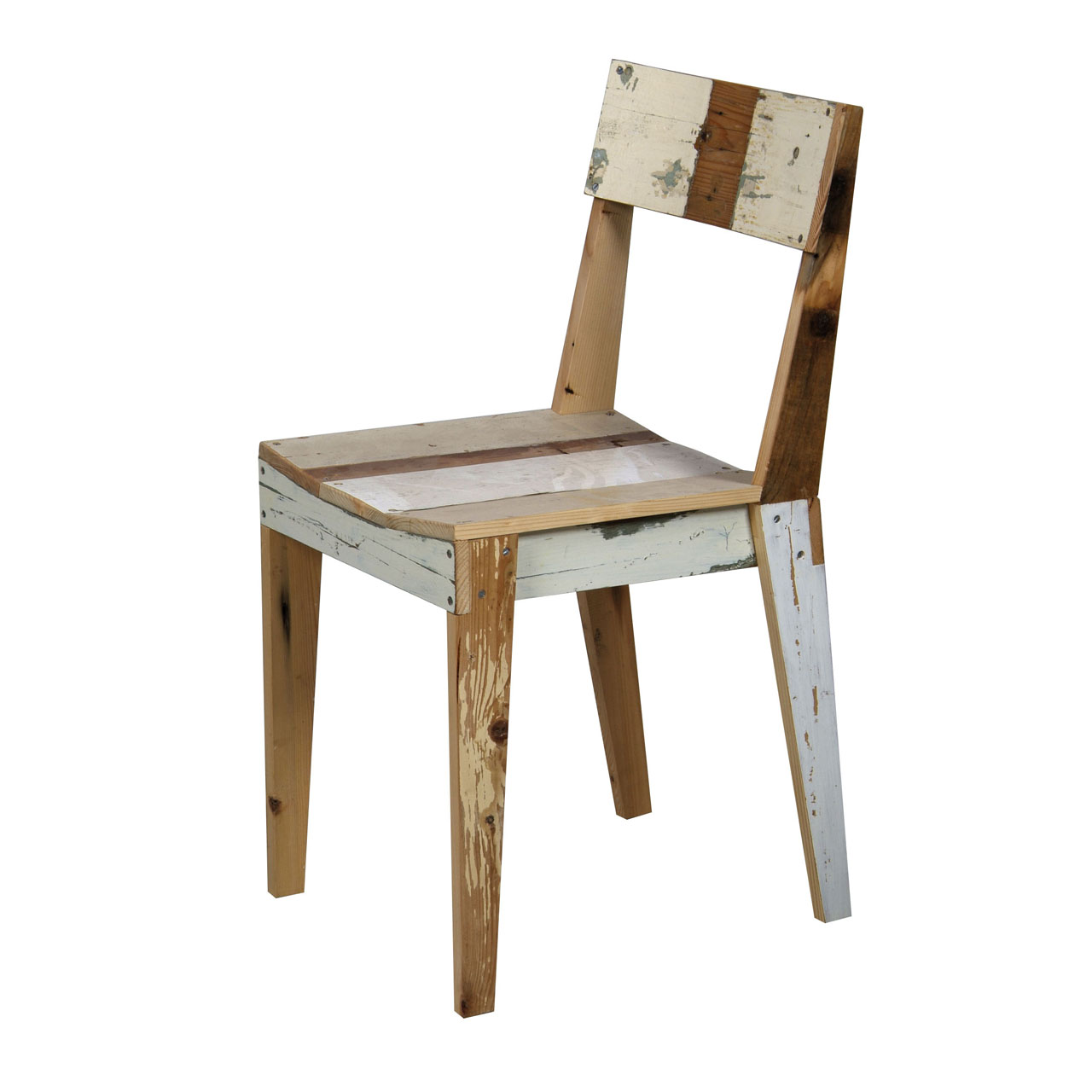 Oak Chair Scrapwood by Piet Hein Eek